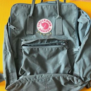 Used customized kanken backpack